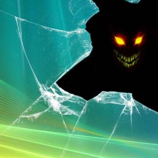Cracked screens wallpaper