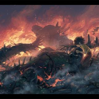 Death battle wallpaper