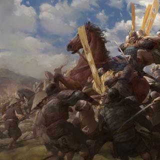 Death battle wallpaper