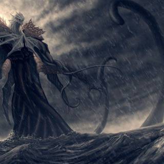 Sea monsters wallpaper