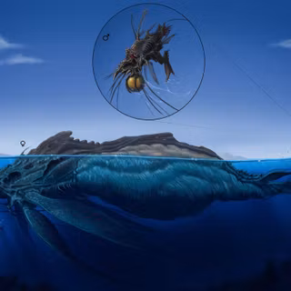 Sea monsters wallpaper