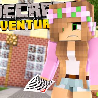 Little Kelly Minecraft wallpaper