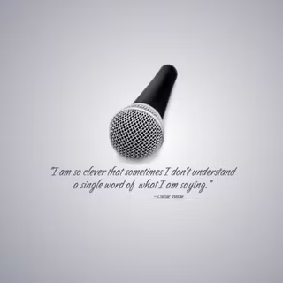 Speech wallpaper