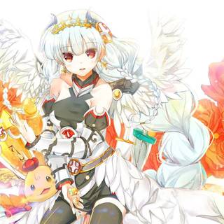 Dragons flower wallpaper