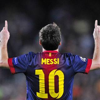 Messi celebration wallpaper