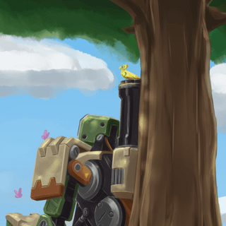Bastion Overwatch wallpaper