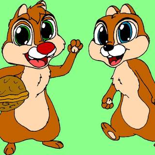 Chip and Dale wallpaper