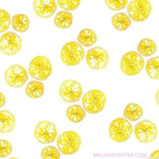 Lemons wallpaper