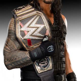 Roman Reigns championship wallpaper