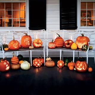 Halloween decorations wallpaper
