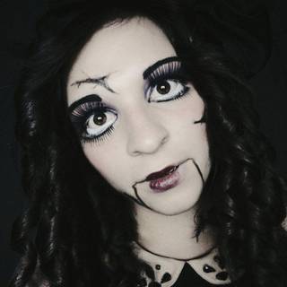 Creepy doll wallpaper