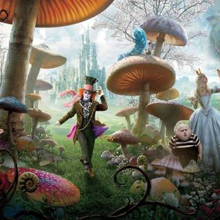 The Mad Hatter wallpaper