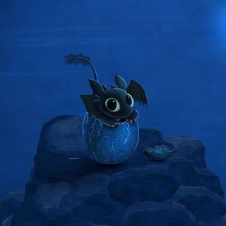 Baby dragon wallpaper