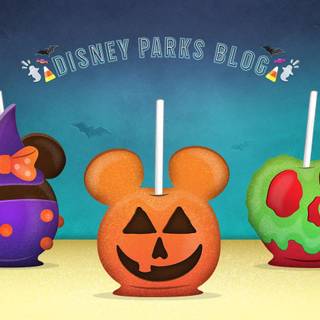 Halloween candy wallpaper