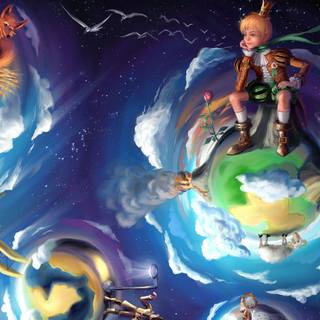 The Little Prince wallpaper