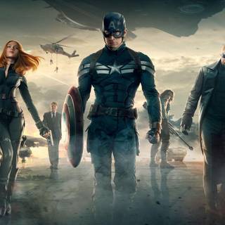 Captain America: Winter Soldier wallpaper