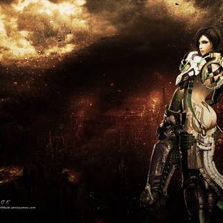 Sonya Scarlet wallpaper