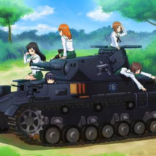 Girls und Panzer wallpaper