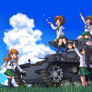 Girls und Panzer wallpaper