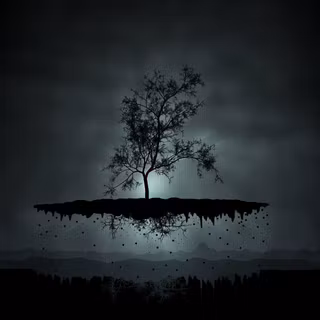 Black nature wallpaper