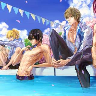 Free! Iwatobi Swim Club wallpaper