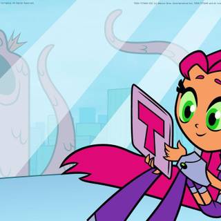 Starfire Teen Titans wallpaper