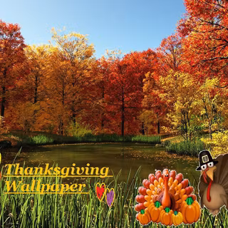 Thanksgiving fairy wallpaper