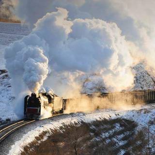 Steam trains wallpaper