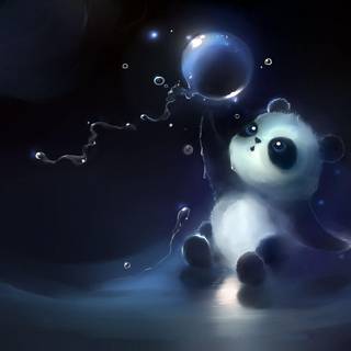 Cute pandas wallpaper