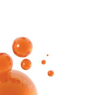 Orange and white wallpaper