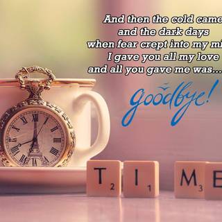Goodbye wallpaper
