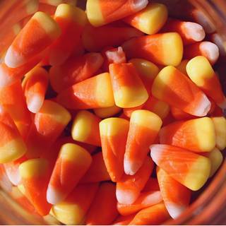 Candy corn wallpaper