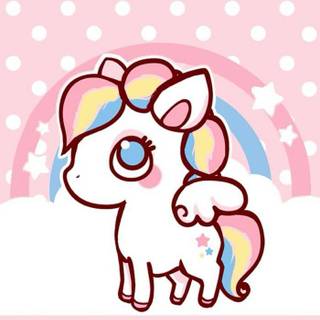 Cartoon unicorn wallpaper