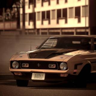 Old Mustang wallpaper