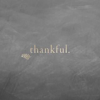 Thankful wallpaper
