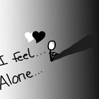 Alone quotes wallpaper