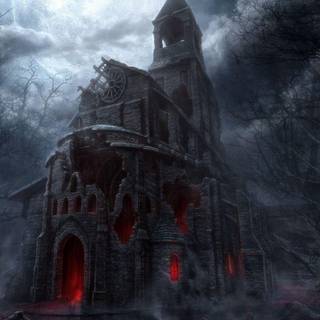 Haunted houses wallpaper