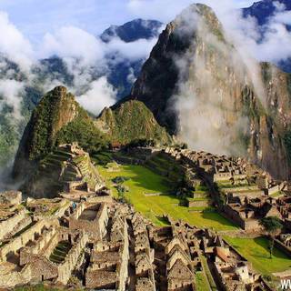 Machu Picchu HD wallpaper