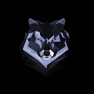 Wolf art wallpaper