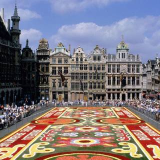 City of Brussels wallpaper