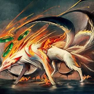 Naruto Nine Tailed Beast wallpaper