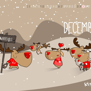 December 2017 wallpaper