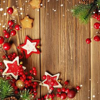 Christmas decorations wallpaper