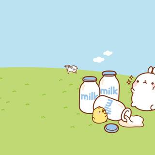 Molang wallpaper