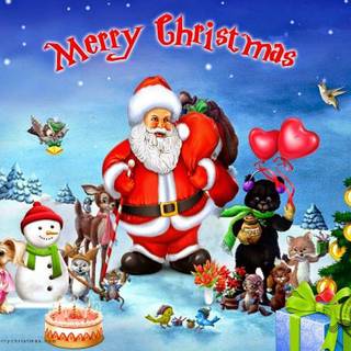 Santa Claus 2017 wallpaper