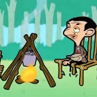 Mr. Bean cartoon wallpaper