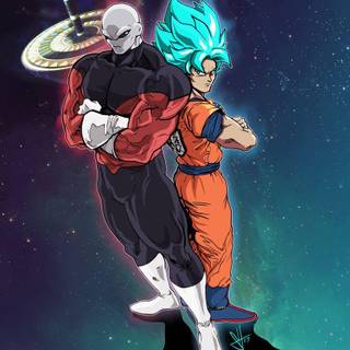 Goku vs Jiren wallpaper