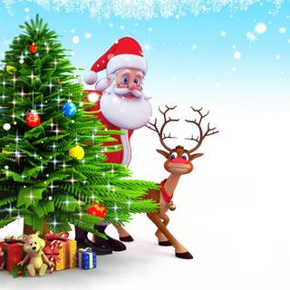 Christmas Santa Claus wallpaper