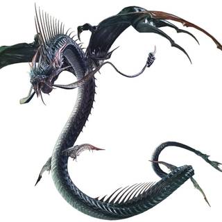 Leviathan Final Fantasy wallpaper
