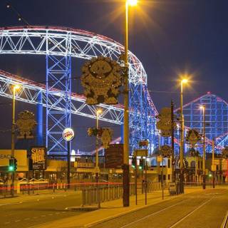 Amusement park wallpaper